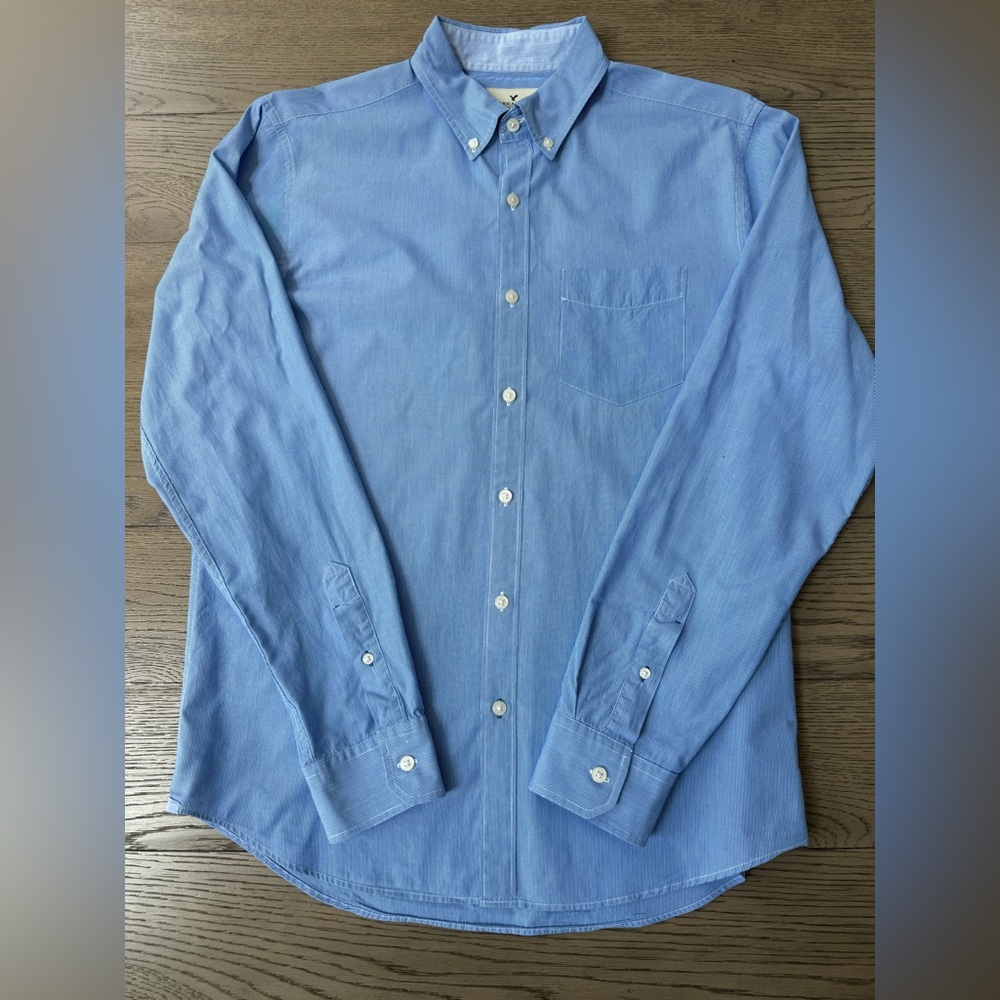 Men’s Blue American Eagle Shirt - Size M